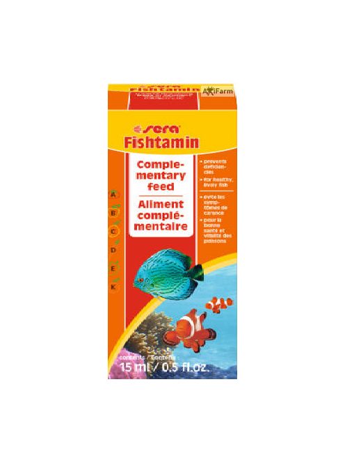  Sera Fishtamin - vitamin édes és tengervízhez (15ml)